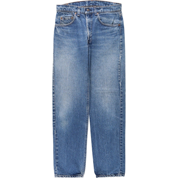 90'S Levi's 505-0216 Tapered Denim Pants Made in USA Men's W31 Vintage unclear blue type Vintage Second Hand