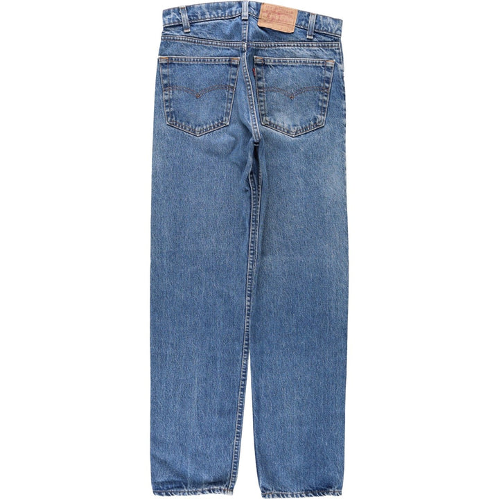 90'S Levi's 505-0216 Tapered Denim Pants Made in USA Men's W31 Vintage unclear blue type Vintage Second Hand