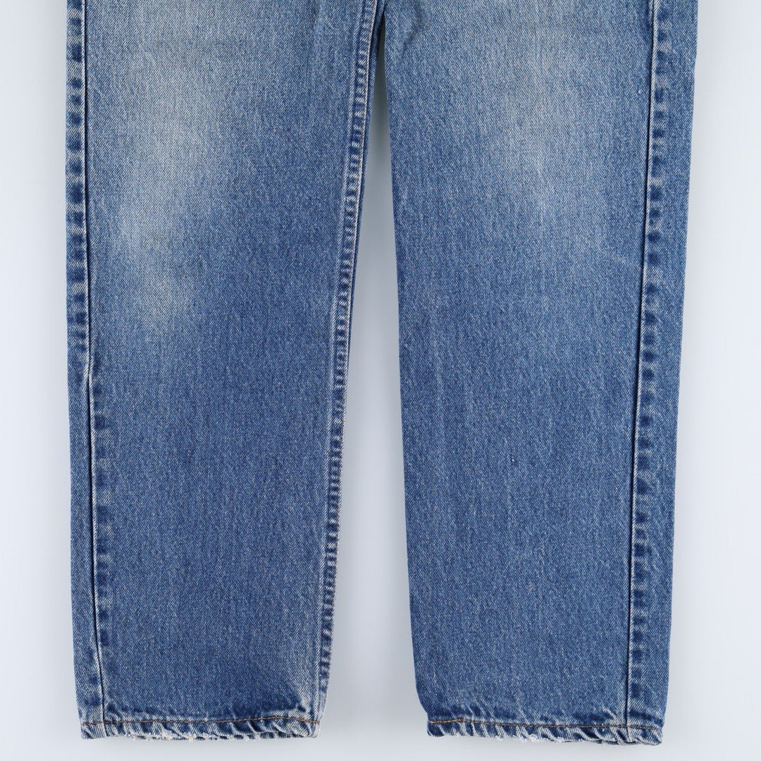 90'S Levi's 505-0216 Tapered Denim Pants Made in USA Men's W31 Vintage unclear blue type Vintage Second Hand