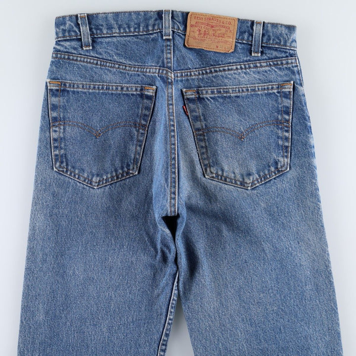 90'S Levi's 505-0216 Tapered Denim Pants Made in USA Men's W31 Vintage unclear blue type Vintage Second Hand