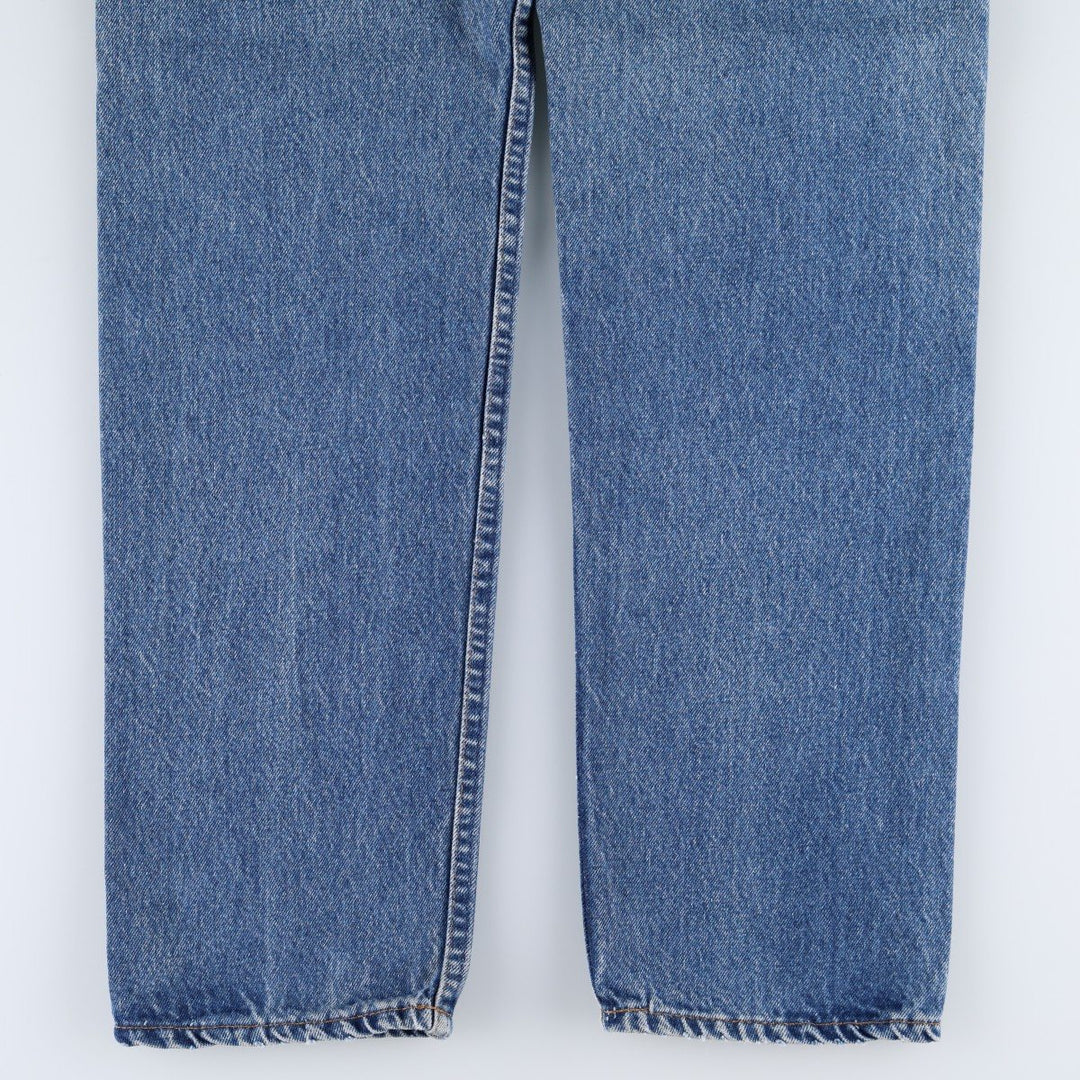 90'S Levi's 505-0216 Tapered Denim Pants Made in USA Men's W31 Vintage unclear blue type Vintage Second Hand