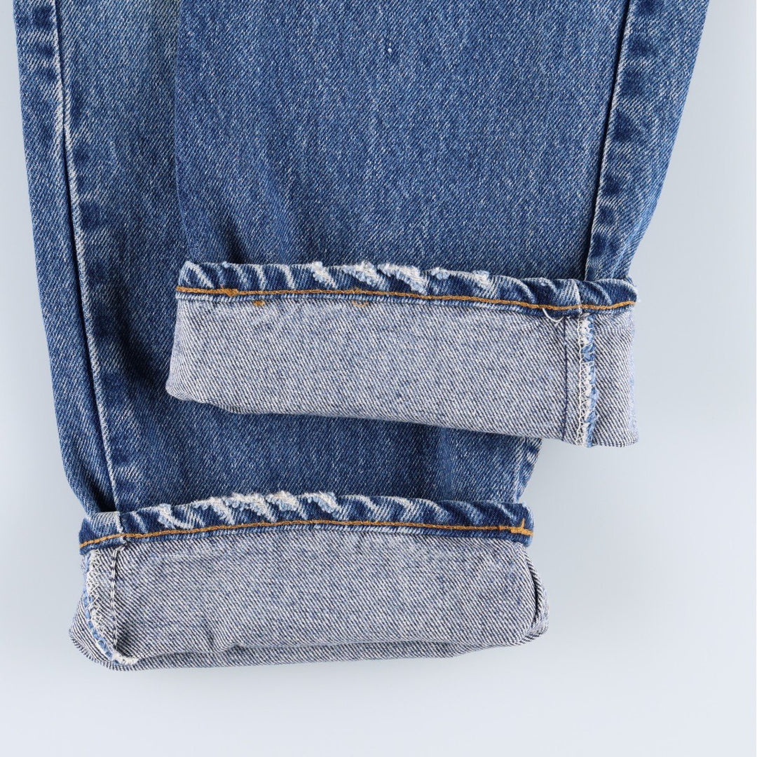 90'S Levi's 505-0216 Tapered Denim Pants Made in USA Men's W31 Vintage unclear blue type Vintage Second Hand