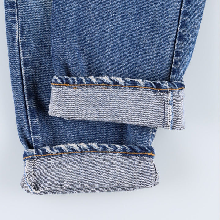 90'S Levi's 505-0216 Tapered Denim Pants Made in USA Men's W31 Vintage unclear blue type Vintage Second Hand
