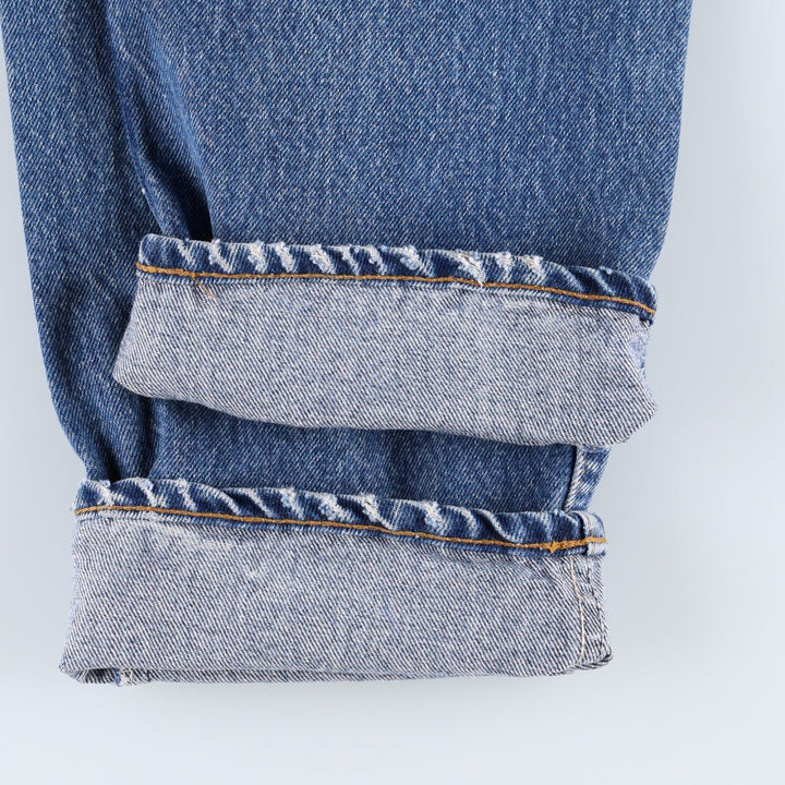 90'S Levi's 505-0216 Tapered Denim Pants Made in USA Men's W31 Vintage unclear blue type Vintage Second Hand