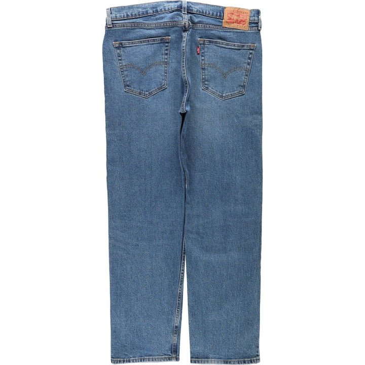 Levi's 505 tapered denim pants for men, size w36 cotton blue type Vintage Second Hand