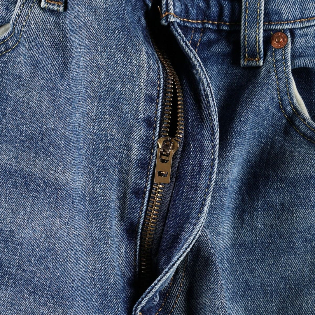 Levi's 505 tapered denim pants for men, size w36 cotton blue type Vintage Second Hand