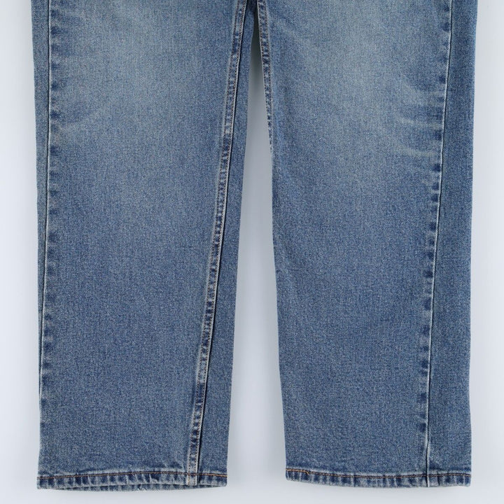 Levi's 505 tapered denim pants for men, size w36 cotton blue type Vintage Second Hand