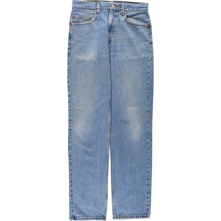 1990'S Levi's 505 Regular Fit Straight Leg Men's Size W32 (approx.) Vintage cotton blue type Vintage Second Hand