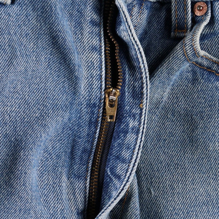 1990'S Levi's 505 Regular Fit Straight Leg Men's Size W32 (approx.) Vintage cotton blue type Vintage Second Hand