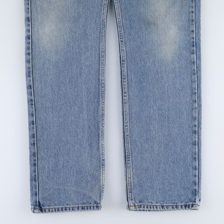 1990'S Levi's 505 Regular Fit Straight Leg Men's Size W32 (approx.) Vintage cotton blue type Vintage Second Hand