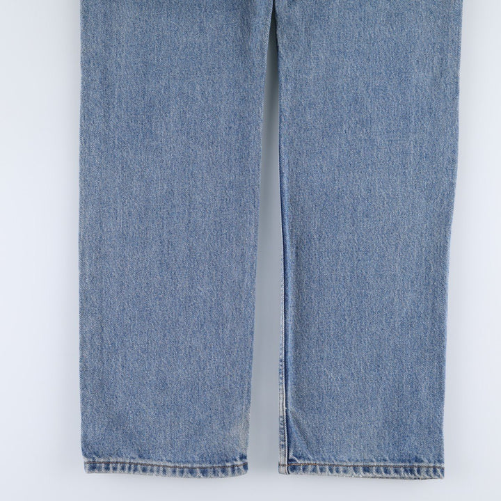 1990'S Levi's 505 Regular Fit Straight Leg Men's Size W32 (approx.) Vintage cotton blue type Vintage Second Hand