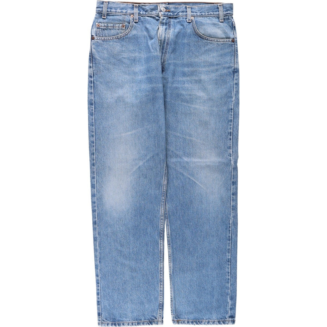 Levi's 505 Regular Fit Straight Leg Tapered Denim Pants, Men's Size W36 (approx.) cotton blue type Vintage Second Hand