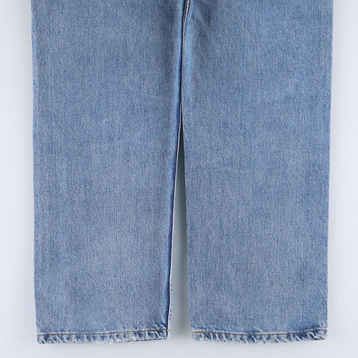 Levi's 505 Regular Fit Straight Leg Tapered Denim Pants, Men's Size W36 (approx.) cotton blue type Vintage Second Hand