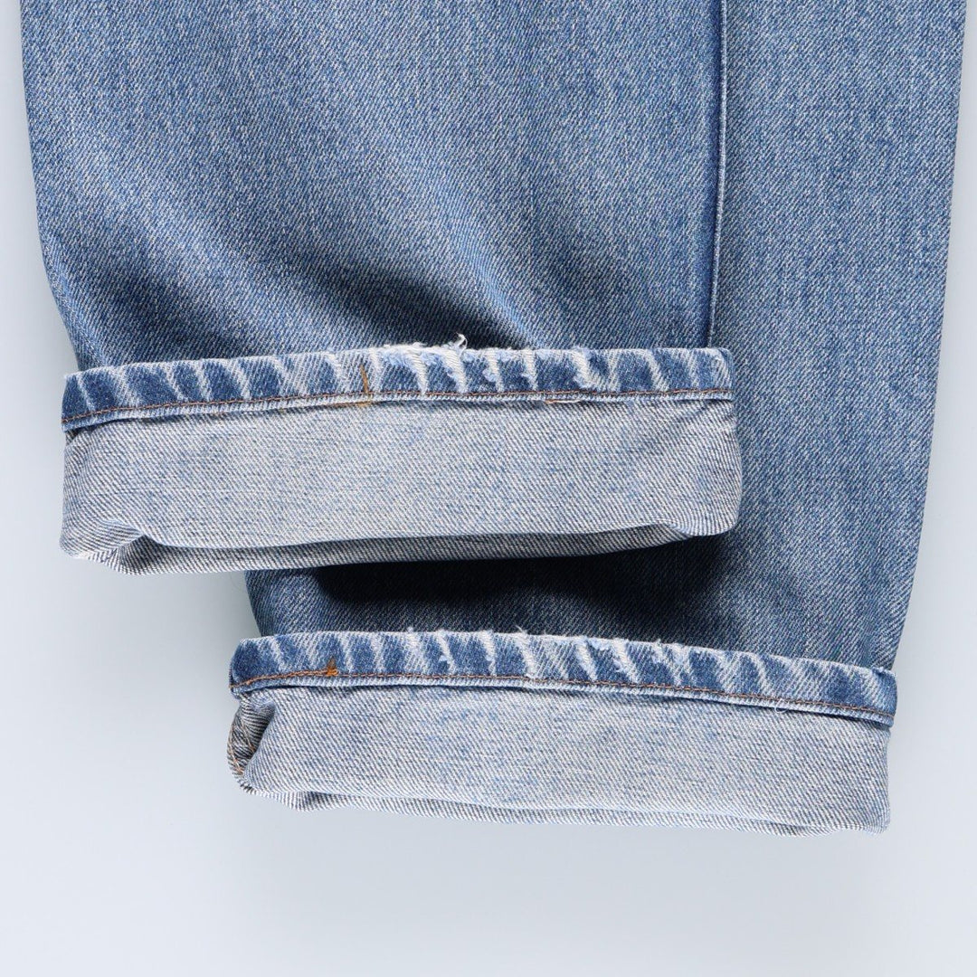 Levi's 505 Regular Fit Straight Leg Tapered Denim Pants, Men's Size W36 (approx.) cotton blue type Vintage Second Hand