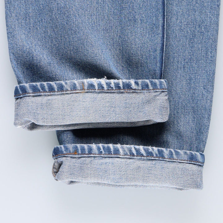 Levi's 505 Regular Fit Straight Leg Tapered Denim Pants, Men's Size W36 (approx.) cotton blue type Vintage Second Hand