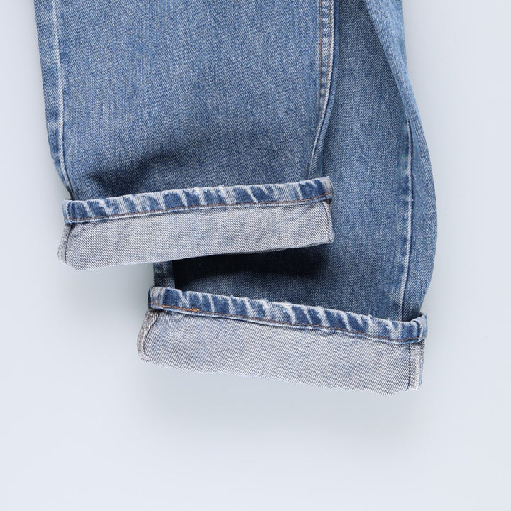 Levi's 505 Regular Fit Straight Leg Tapered Denim Pants, Men's Size W36 (approx.) cotton blue type Vintage Second Hand