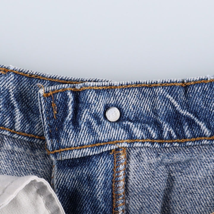 90'S Levi's 505 Tapered Denim Pants Made in USA Men's W35 Vintage cotton blue type Vintage Second Hand