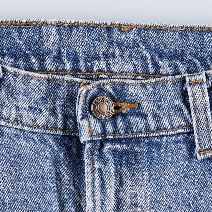 90'S Levi's 505 Tapered Denim Pants Made in USA Men's W35 Vintage cotton blue type Vintage Second Hand