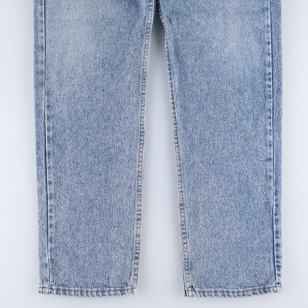90'S Levi's 505 Tapered Denim Pants Made in USA Men's W35 Vintage cotton blue type Vintage Second Hand