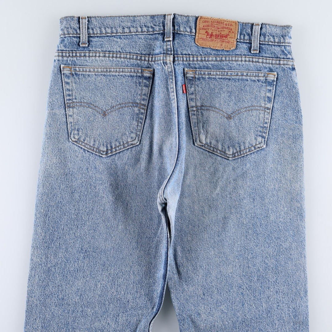 90'S Levi's 505 Tapered Denim Pants Made in USA Men's W35 Vintage cotton blue type Vintage Second Hand