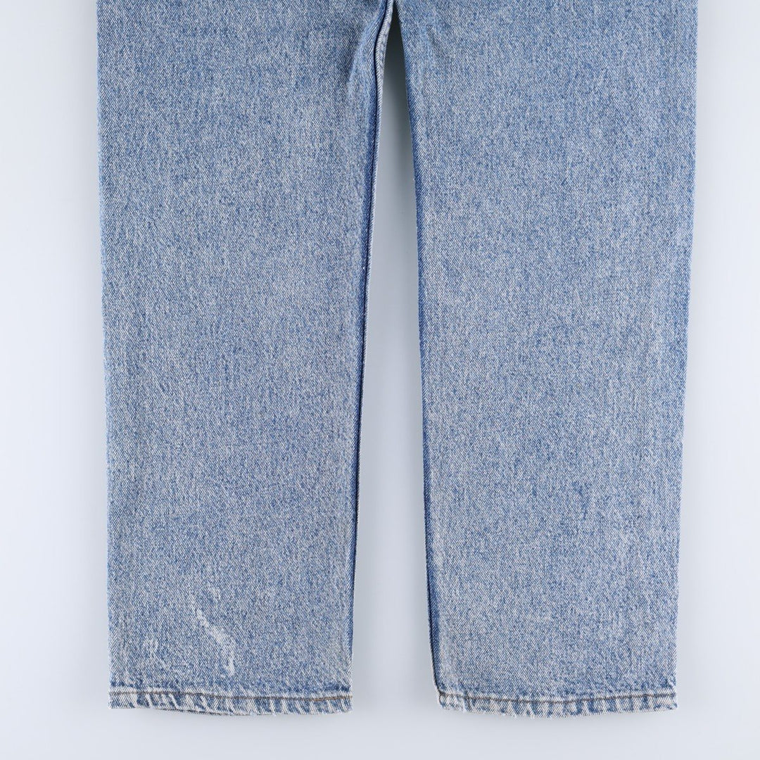 90'S Levi's 505 Tapered Denim Pants Made in USA Men's W35 Vintage cotton blue type Vintage Second Hand