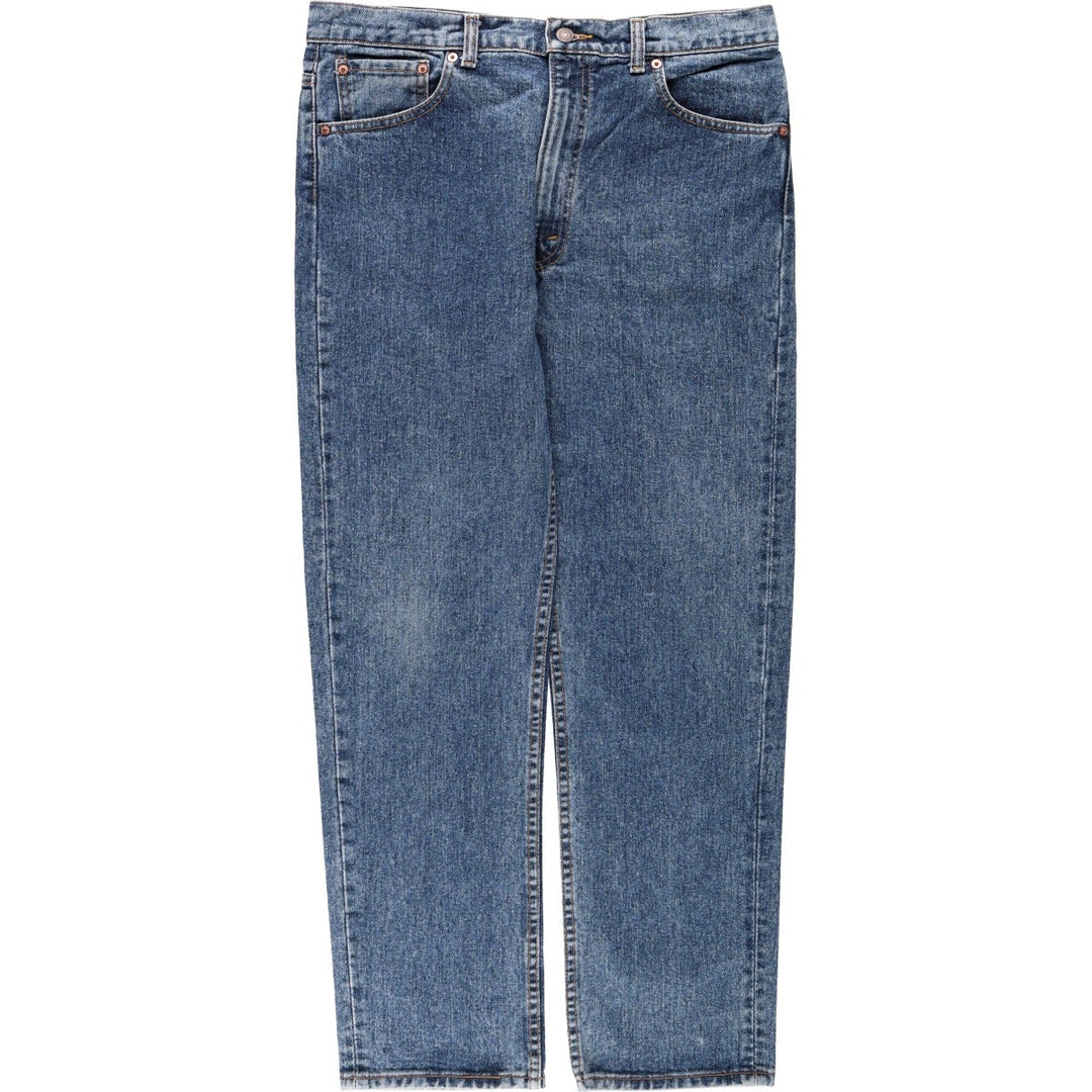 90'S Levi's 505-4891 Tapered Denim Pants, Made in USA, Men's, Size 36, Vintage cotton blue type Vintage Second Hand