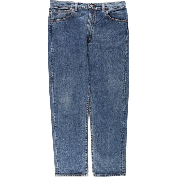 90'S Levi's 505-4891 Tapered Denim Pants, Made in USA, Men's, Size 36, Vintage cotton blue type Vintage Second Hand