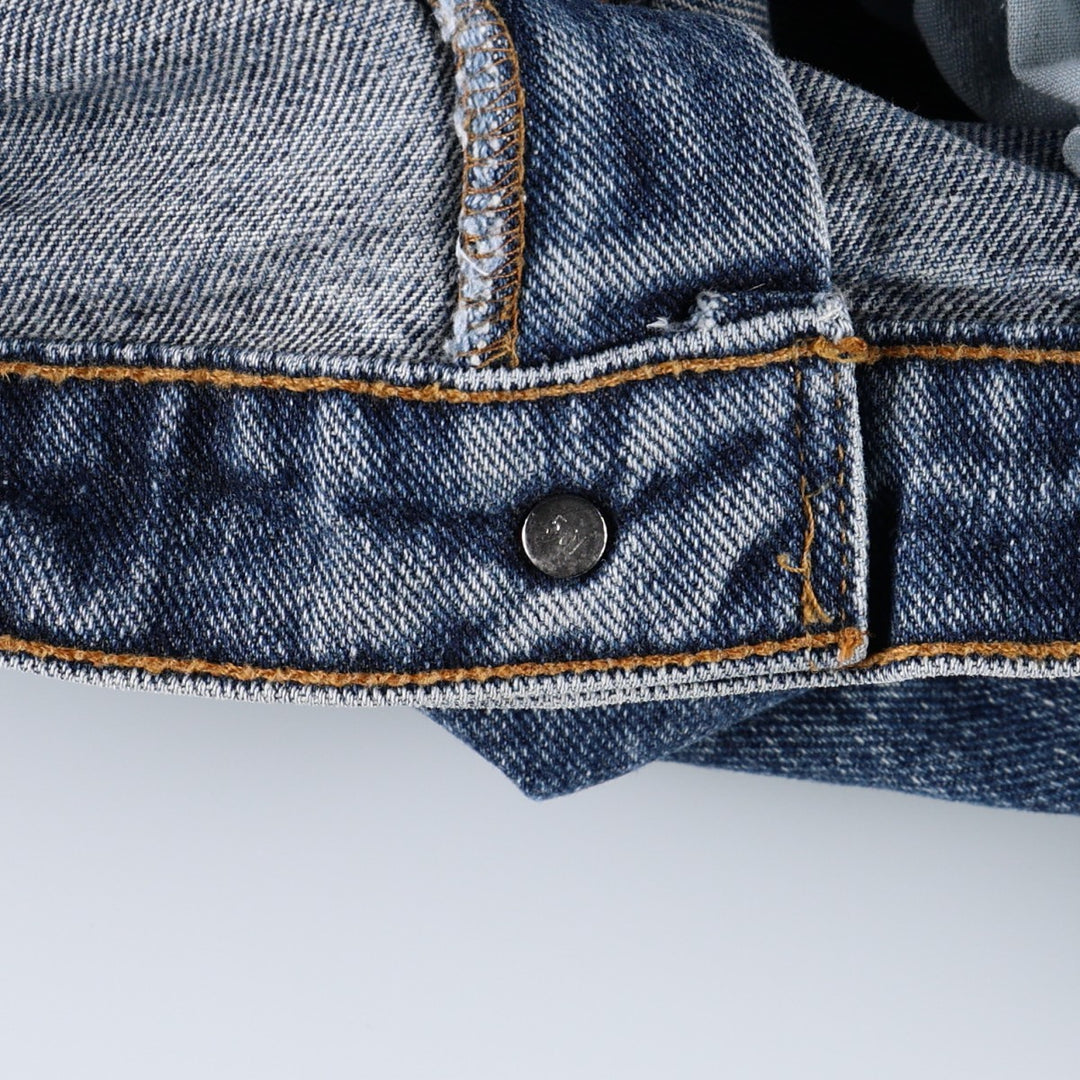 90'S Levi's 505-4891 Tapered Denim Pants, Made in USA, Men's, Size 36, Vintage cotton blue type Vintage Second Hand