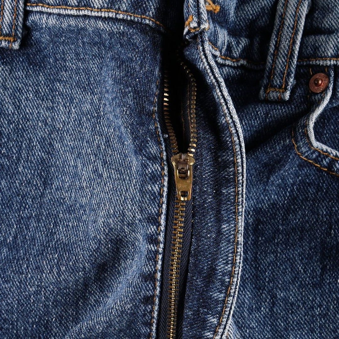 90'S Levi's 505-4891 Tapered Denim Pants, Made in USA, Men's, Size 36, Vintage cotton blue type Vintage Second Hand