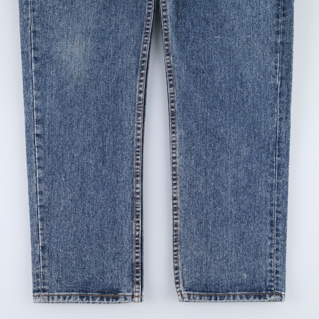 90'S Levi's 505-4891 Tapered Denim Pants, Made in USA, Men's, Size 36, Vintage cotton blue type Vintage Second Hand