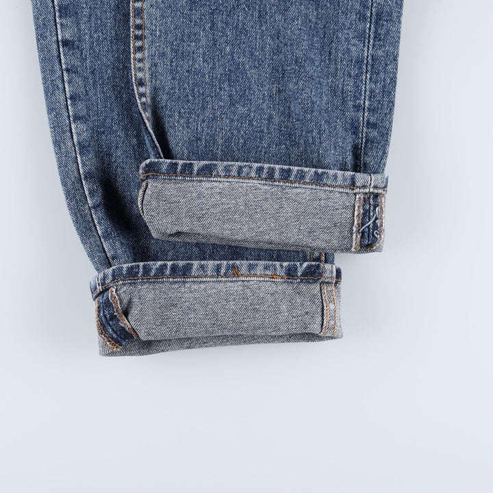 90'S Levi's 505-4891 Tapered Denim Pants, Made in USA, Men's, Size 36, Vintage cotton blue type Vintage Second Hand
