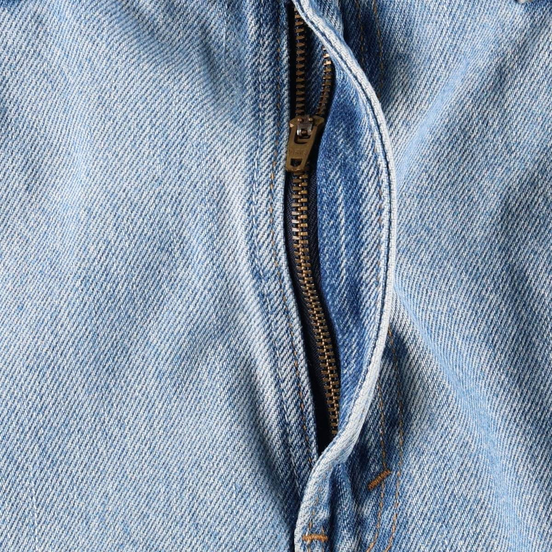 00'S Levi's 505 REGULAR FIT tapered denim pants made in USA, men's size w34 cotton blue type Vintage Second Hand