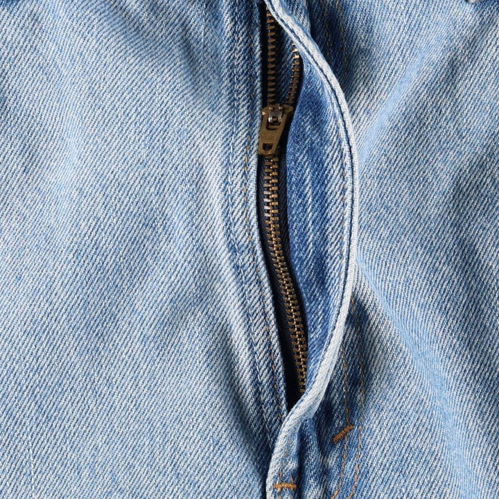 00'S Levi's 505 REGULAR FIT tapered denim pants made in USA, men's size w34 cotton blue type Vintage Second Hand