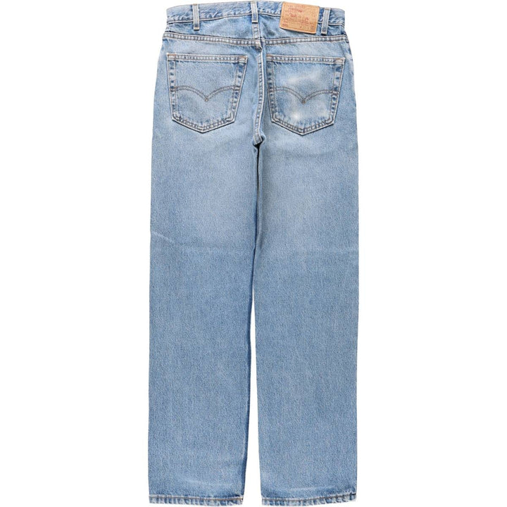 90'S Levi's 505 Tapered Denim Pants, Made in USA, Men's, Size W31, Vintage cotton blue type Vintage Second Hand