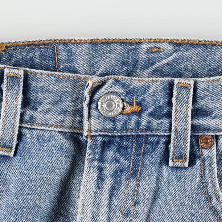90'S Levi's 505 Tapered Denim Pants, Made in USA, Men's, Size W31, Vintage cotton blue type Vintage Second Hand