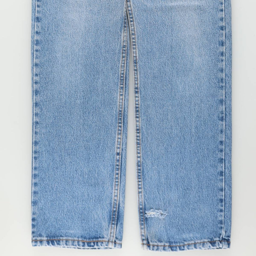 90'S Levi's 505 Tapered Denim Pants, Made in USA, Men's, Size W31, Vintage cotton blue type Vintage Second Hand