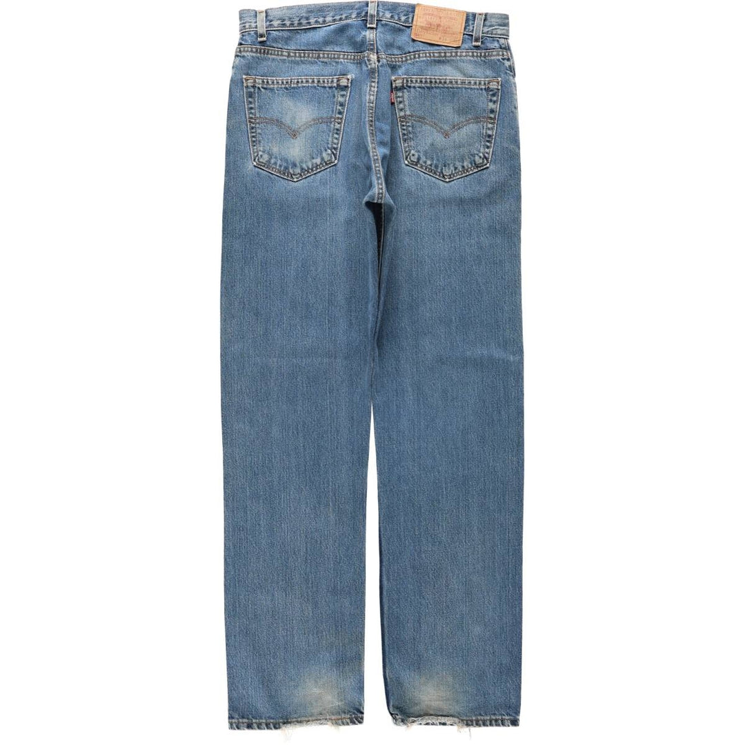 2000'S Levi's 20505-021 Tapered Denim Pants, Made in USA, Men's Size W35 (approx.) cotton blue type Vintage Second Hand
