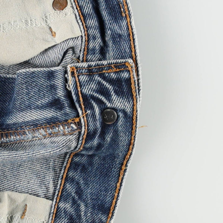 2000'S Levi's 20505-021 Tapered Denim Pants, Made in USA, Men's Size W35 (approx.) cotton blue type Vintage Second Hand