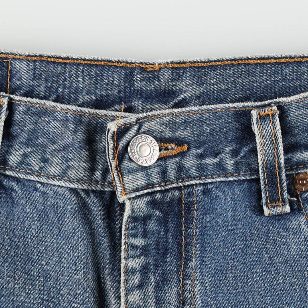 2000'S Levi's 20505-021 Tapered Denim Pants, Made in USA, Men's Size W35 (approx.) cotton blue type Vintage Second Hand