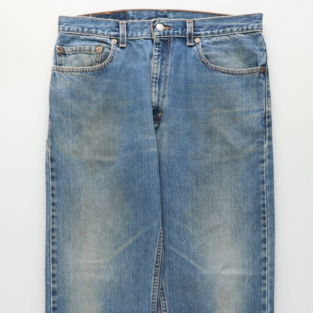 2000'S Levi's 20505-021 Tapered Denim Pants, Made in USA, Men's Size W35 (approx.) cotton blue type Vintage Second Hand