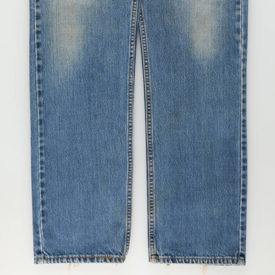 2000'S Levi's 20505-021 Tapered Denim Pants, Made in USA, Men's Size W35 (approx.) cotton blue type Vintage Second Hand