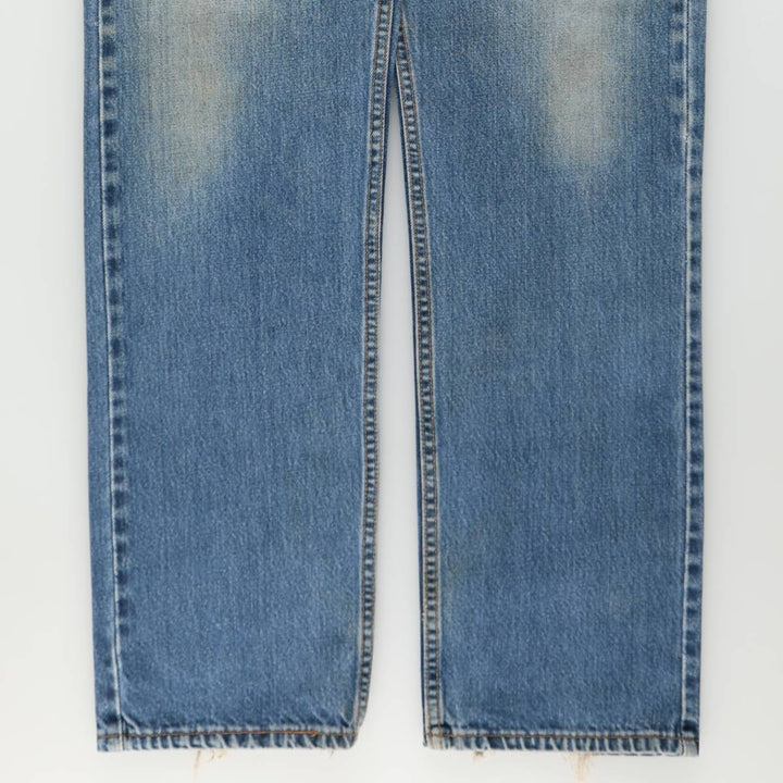2000'S Levi's 20505-021 Tapered Denim Pants, Made in USA, Men's Size W35 (approx.) cotton blue type Vintage Second Hand