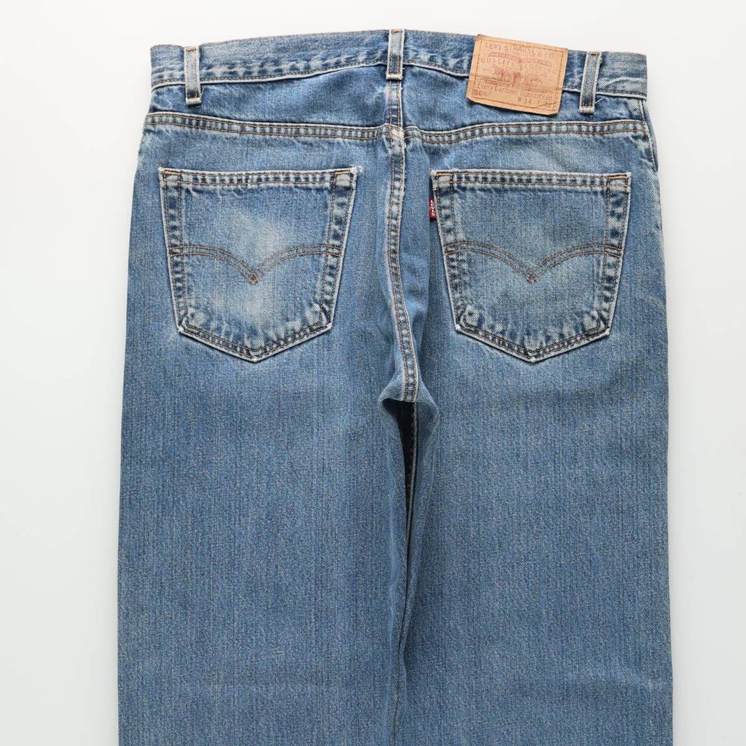 2000'S Levi's 20505-021 Tapered Denim Pants, Made in USA, Men's Size W35 (approx.) cotton blue type Vintage Second Hand