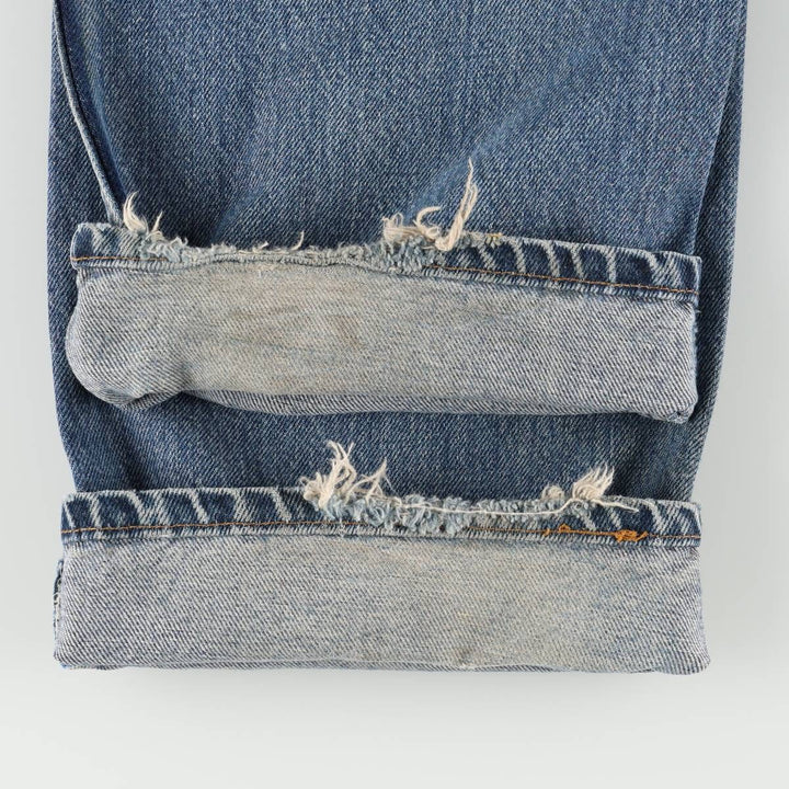 2000'S Levi's 20505-021 Tapered Denim Pants, Made in USA, Men's Size W35 (approx.) cotton blue type Vintage Second Hand