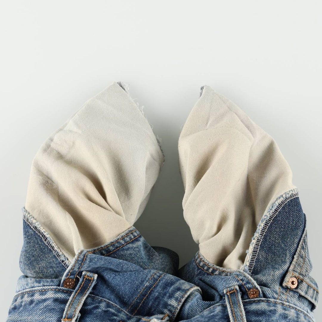 2000'S Levi's 20505-021 Tapered Denim Pants, Made in USA, Men's Size W35 (approx.) cotton blue type Vintage Second Hand