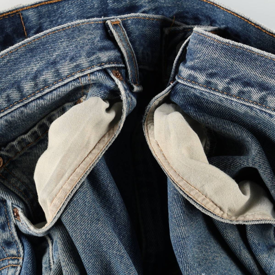 2000'S Levi's 20505-021 Tapered Denim Pants, Made in USA, Men's Size W35 (approx.) cotton blue type Vintage Second Hand