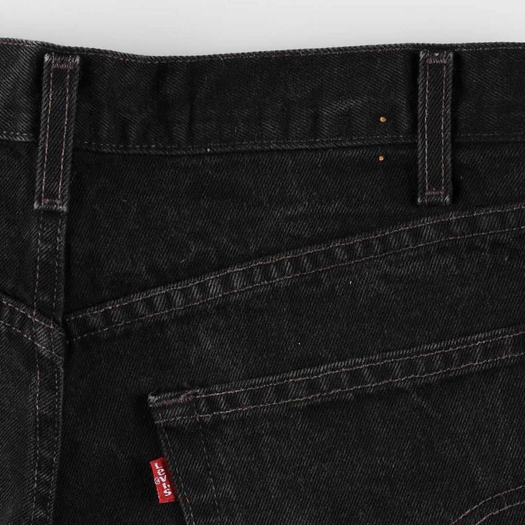 90'S Levi's 505 Tapered Denim Pants, Men's, Size W32, Vintage cotton black type Vintage Second Hand