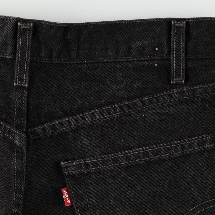 90'S Levi's 505 Tapered Denim Pants, Men's, Size W32, Vintage cotton black type Vintage Second Hand