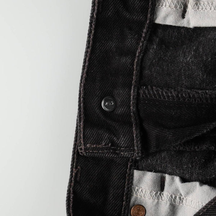 90'S Levi's 505 Tapered Denim Pants, Men's, Size W32, Vintage cotton black type Vintage Second Hand