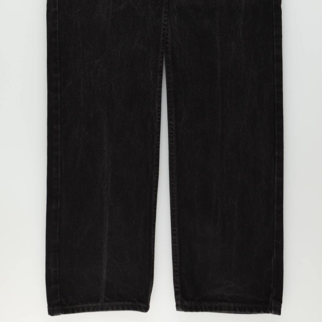 90'S Levi's 505 Tapered Denim Pants, Men's, Size W32, Vintage cotton black type Vintage Second Hand